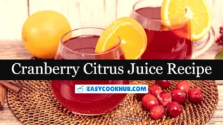 Cranberry Citrus Juice Recipe