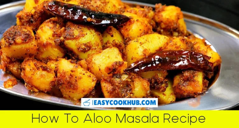 How To Aloo Masala Recipe