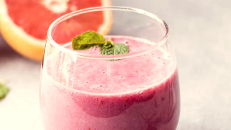 Grapefruit Juice Smoothie Recipe